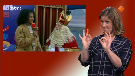 Intocht Sinterklaas 2025 met gebarentaal